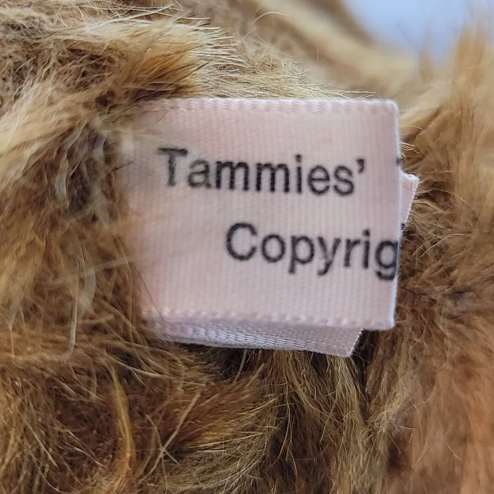 Vintage 1990 Tammies' Teddys' Primitive Mohair Teddy Bear Tammie Lawrence‎ 16